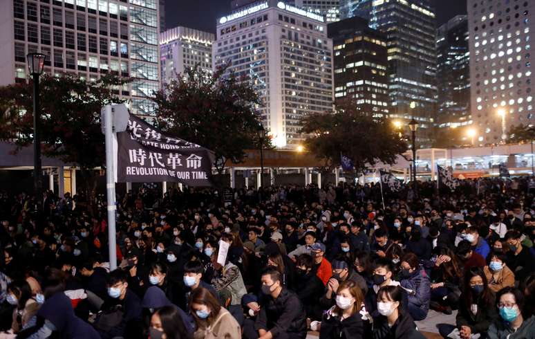 Manifestação em Hong Kong
12/12/2019
REUTERS/Danish Siddiqui