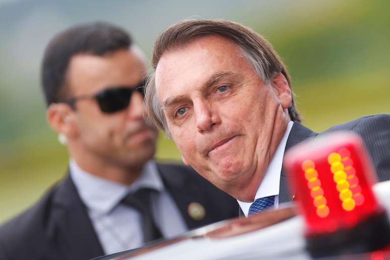 Presidente Jair Bolsonaro deixa o Palácio da Alvorada
12/12/2019
REUTERS/Adriano Machado