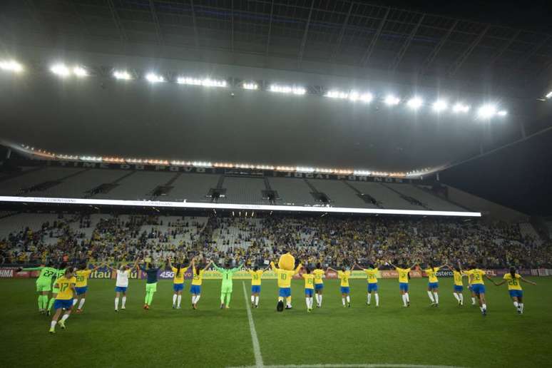 O Brasil pode sediar o Mundial Feminino de 2023 (Foto: Lucas Figueiredo/CBF)