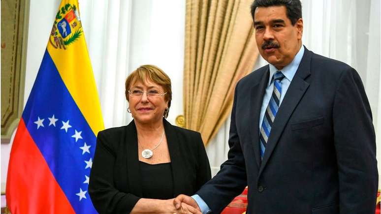 Maduro rejeitou o relat&oacute;rio de Bachelet e exigiu sua retifica&ccedil;&atilde;o