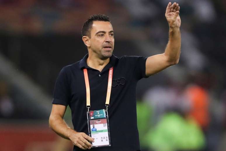 Xavi Hernández acredita em futebol nivelado e vê Flamengo com chances (Foto: Karim Jaafar/AFP