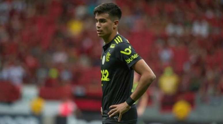 Reinier pode desfalcar o Flamengo na Supercopa por conta do Pré-Olímpico (Foto: Alexandre Vidal/CRF)