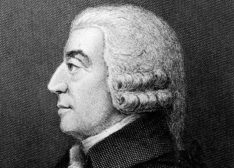 Ecomomista Adam Smith dizia que as pessoas eram movidas por interesse pr&oacute;prio, n&atilde;o por altruismo