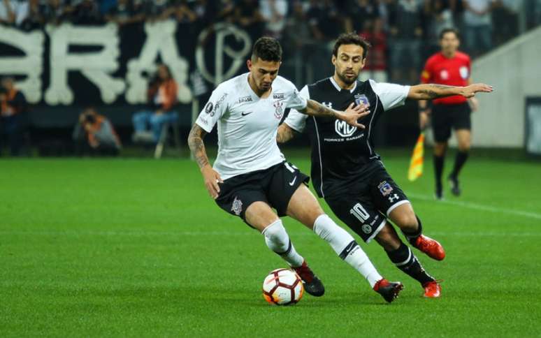 O último jogo do Corinthians em Libertadores foi no ano passado, contra o Colo Colo, em Itaquera. Naquela ocasião, os chilenos eliminaram o Timão (Marcello Fim)