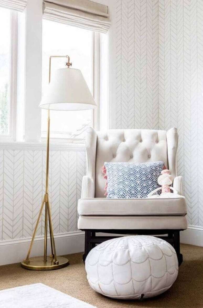 1. A cor branca pode trazer muitas vantagens para a decoração do seu ambiente – Foto: Pinterest
