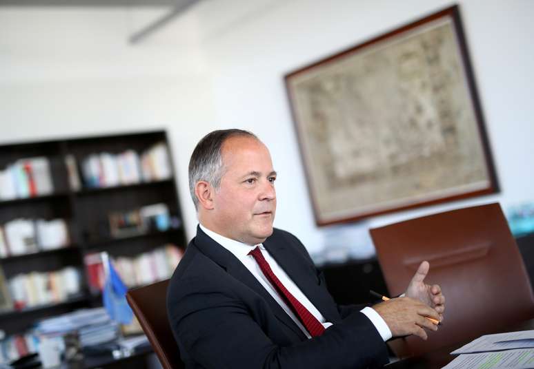 Beno&icirc;t Coeur&eacute;, membro da diretoria do BCE. REUTERS/Kai Pfaffenbach/File Photo