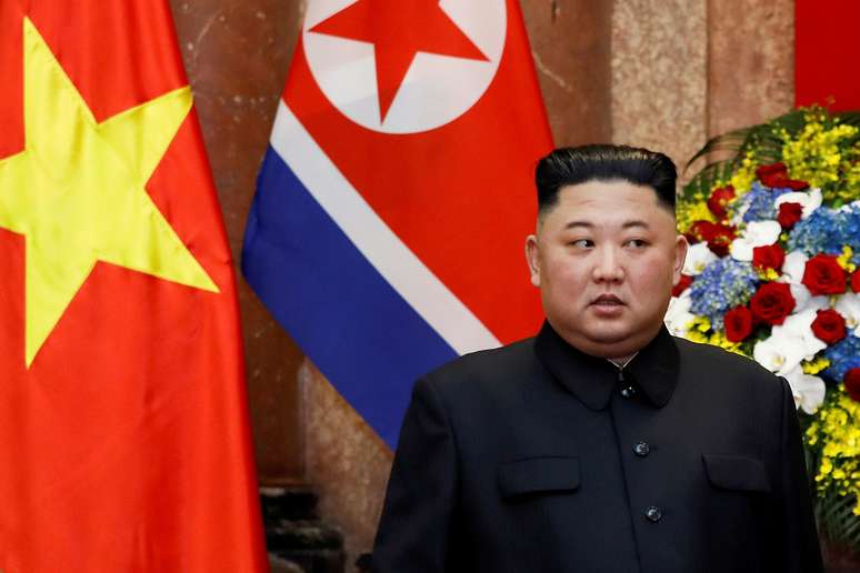 Líder norte-coreano, Kim Jong-un 
01/03/2019
Minh Hoang/Pool via Reuters