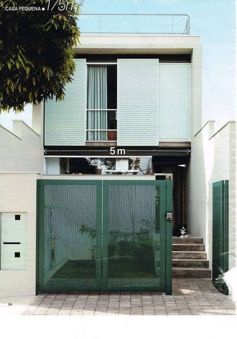 53. Fachadas de casas pequenas e lindas com arquitetura moderna &ndash; Foto: Assetproject