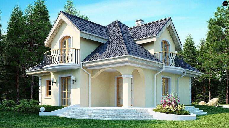 60. Modelos de casas lindas &ndash; Foto: Woody Nody