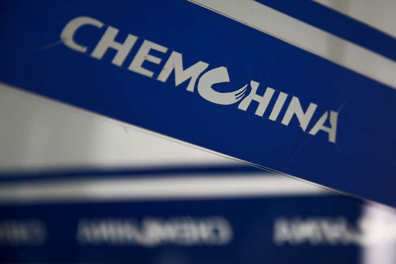 Logo da China National Chemical Corp, ou ChemChina, em sua sede em Pequim
03/02/2017
REUTERS