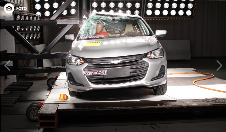Chevrolet Onix: a carroceria hatch obteve mais pontos do que a sedã.