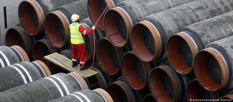 Berlim é uma das principais promotoras do projeto, que prevê dobrar a capacidade de importação de gás russo 