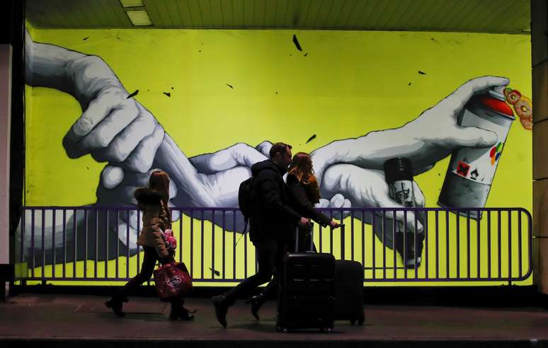 Plataforma da Gare de Lyon 22/12/2019 REUTERS/Gonzalo Fuentes