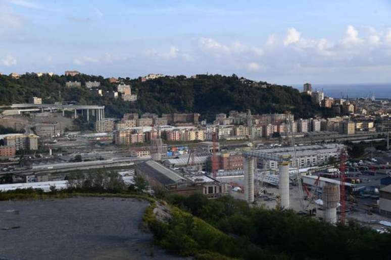 Ponte de Gênova deve ficar pronta em maio, diz prefeito