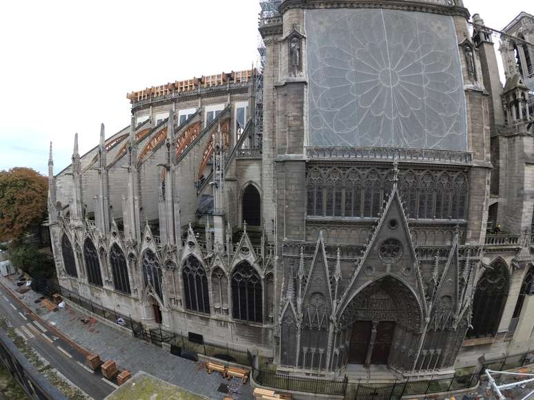 Catedral de Notre-Dame, em Paris
15/10/2019 REUTERS/Charles Platiau