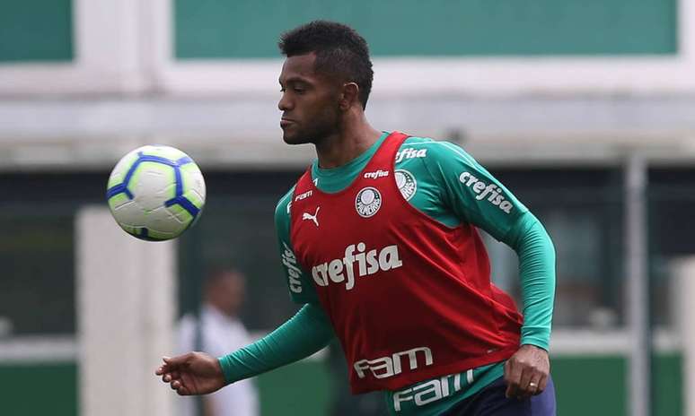 Centroavante colombiano Miguel Borja está disposto a deixar o Palmeiras (Foto: Cesar Greco/Divulgação)