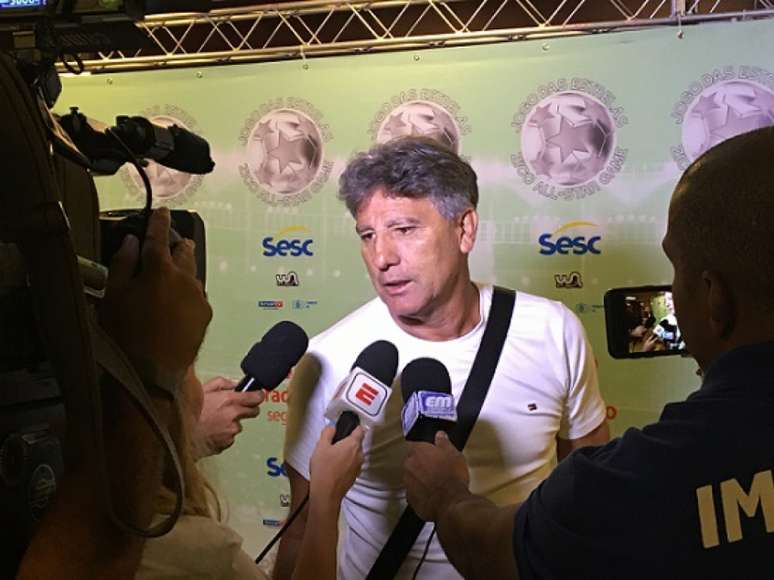 Renato comentou sobre contratações do Grêmio (Foto: Carlos Bandeira de Mello/LANCE!)