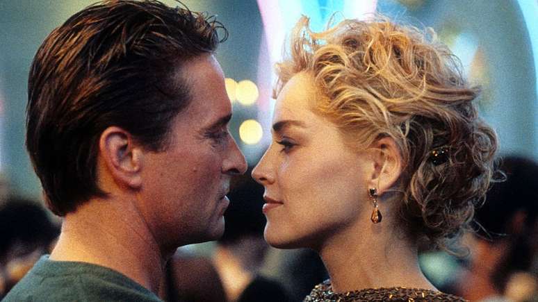 Sharon Stone foi par de Michael Douglas em 'Instinto Selvagem'