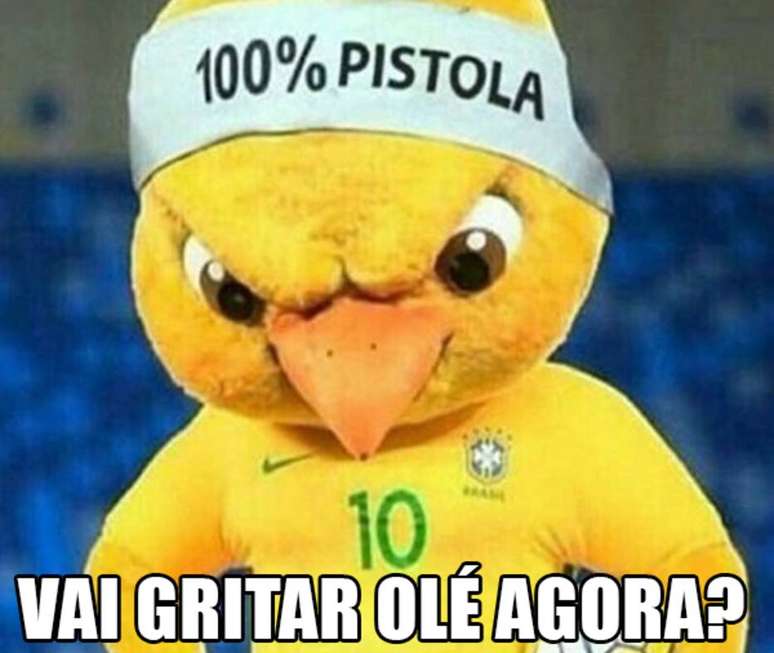 Canarinho pistola representou muita gente nos jogos da Seleção 