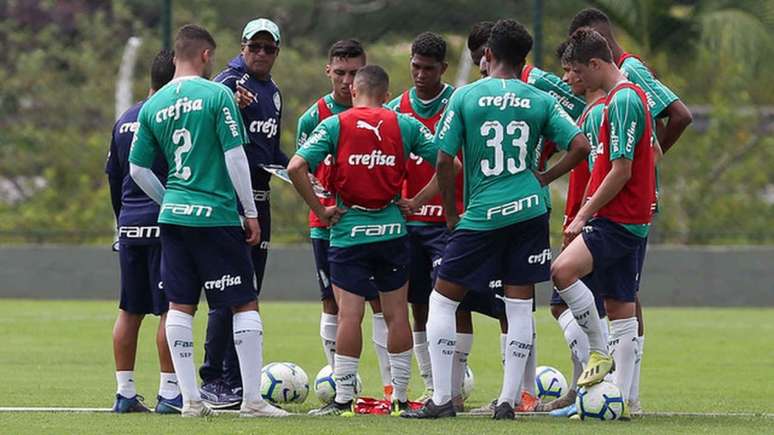 Wesley Carvalho diz utilizar o jejum como motivação diariamente na preparação para Copinha (Agência Palmeiras)