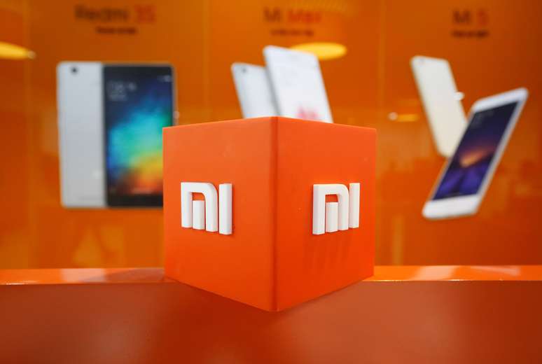 Llogo da Xiaomi em sede da empresa em Bengaluru, Índia 18/1/2018 REUTERS/Abhishek N. Chinnappa