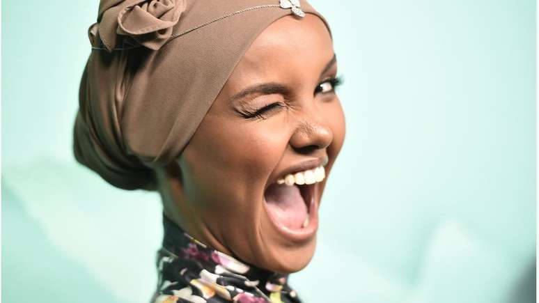 Halima &eacute; vista como modelo a ser seguido por jovens mu&ccedil;ulmanas do mundo todo