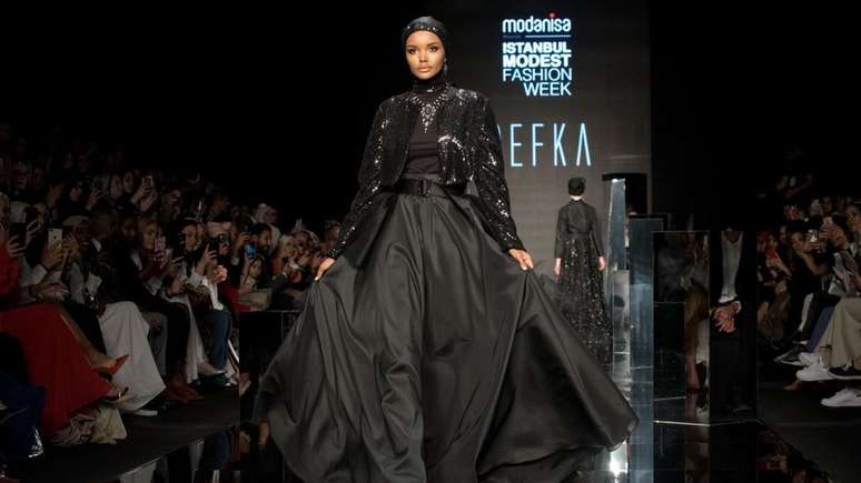 O sucesso de Halima abriu caminho para ampliar o mercado de modelos mu&ccedil;ulmanas que querem usar hijab