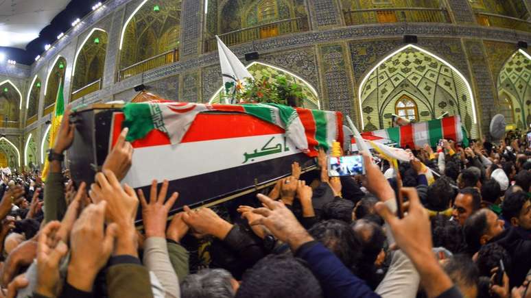 Homenagem fúnebre a Soleimani no Iraque no sábado; general iraniano tinha forte influência no país vizinho