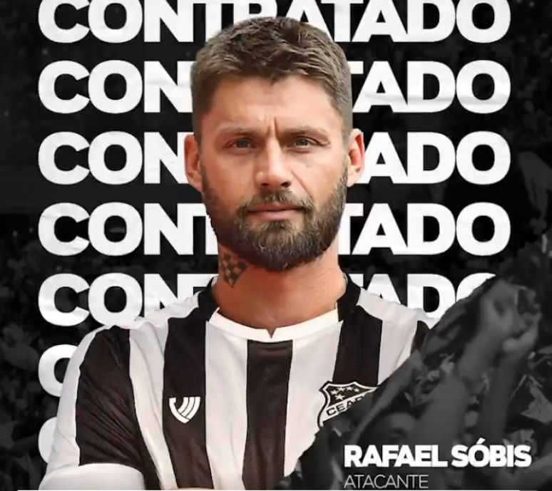 Rafael Sóbis vai defender o Ceará em 2020 (Foto: Reprodução)