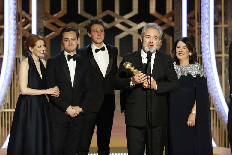 Sam Mendes recebe Globo de Ouro de melhor filme por "1917"
05/01/2020
Paul Drinkwater/NBC Foto de Divulgação via USA TODAY NETWORK