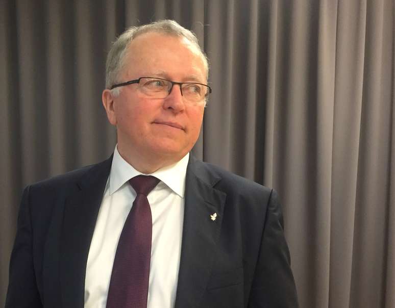 CEO da Equinor Eldar Saetre 
03/05/2019
REUTERS/Nerijus Adomaitis