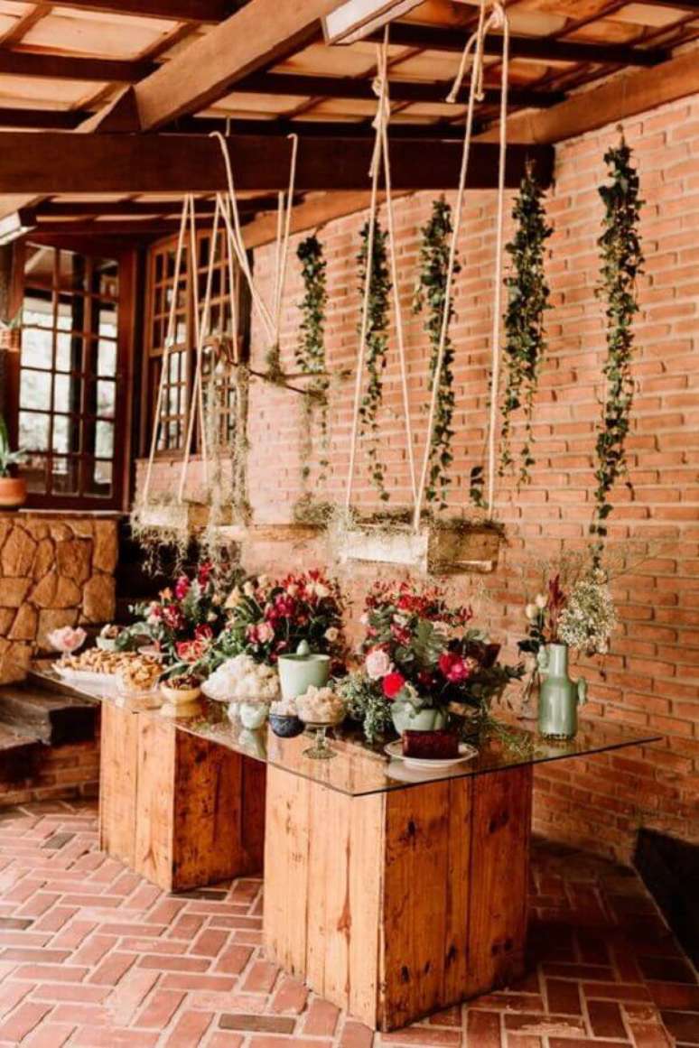 47. Festa de anivers&aacute;rio de casamento r&uacute;stica &ndash; Foto: Bel Ornelas