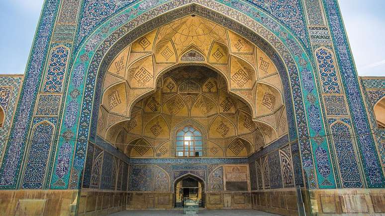 A Grande Mesquita de Isfahan foi listada como Patrimônio da Humanidade em 2012
