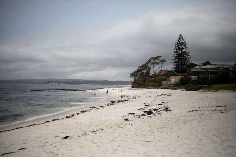 Areias vazias em Hyams Beach, na Austrália
07/01/2020
REUTERS/Alkis Konstantinidis