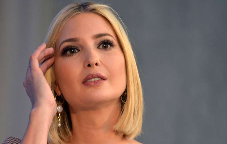 Ivanka Trump fala em evento em Washington 18/10/2019 REUTERS/Mike Theiler