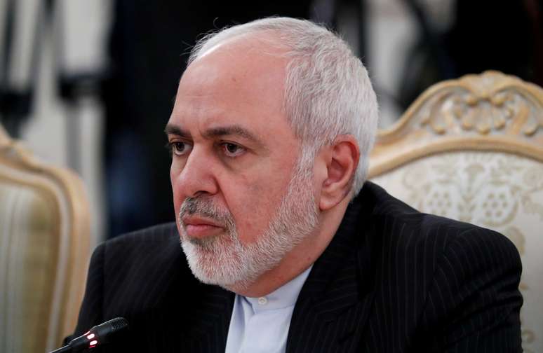 Chanceler iraniano, Mohammad Javad Zarif, em Moscou
30/12/2019 REUTERS/Evgenia Novozhenina