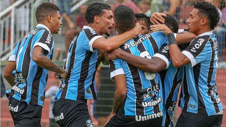 Grêmio goleou o União Mogi pela Copa São Paulo