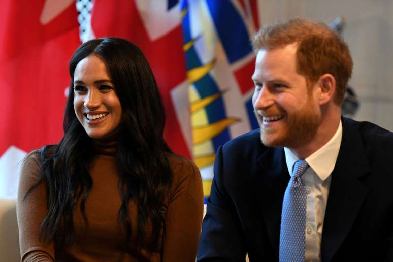 Príncipe Harry e sua esposa, Meghan
07/01/2020
Daniel Leal-Olivas/Pool via REUTERS
