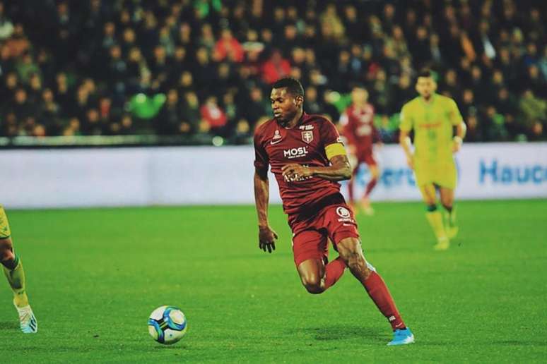 Habib Diallo, do Metz, tem 10 gols no Campeonato Francês (Foto: FC Metz)