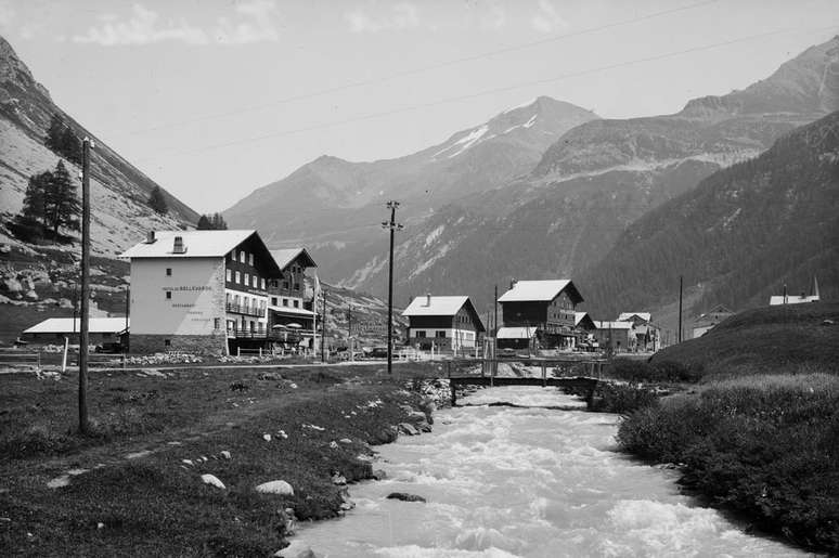 Val d'Isere em 1939; vila era ponto da resistência francesa