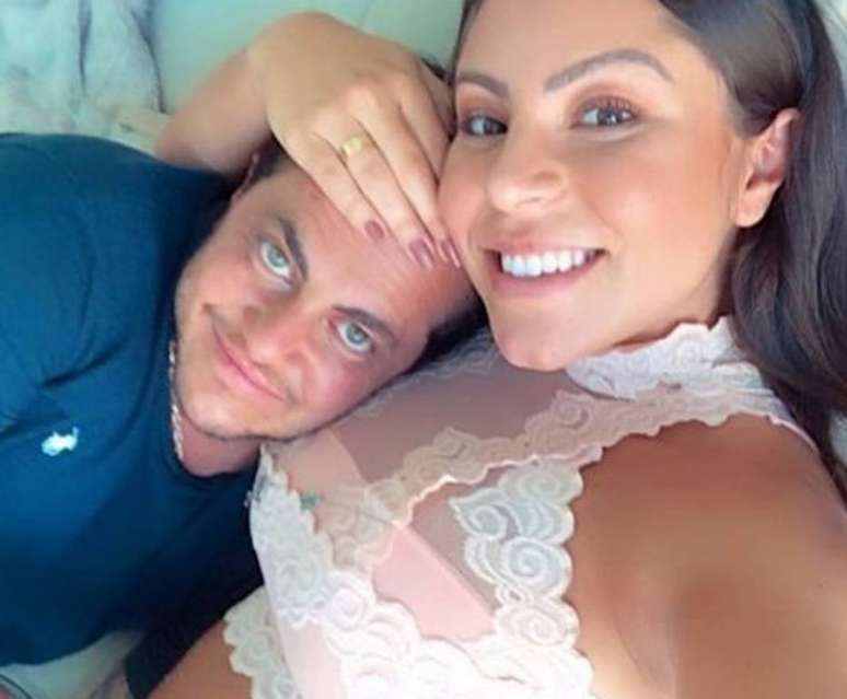 Thammy Miranda e Andressa Ferreira.