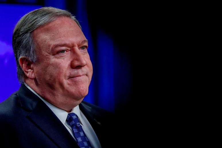 Secretário de Estado dos EUA, Mike Pompeo 
07/01/2020
REUTERS/Tom Brenner
