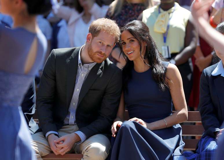 Príncipe Harry e sua esposa Meghan em Sydney
19/10/2018 REUTERS/Phil Noble