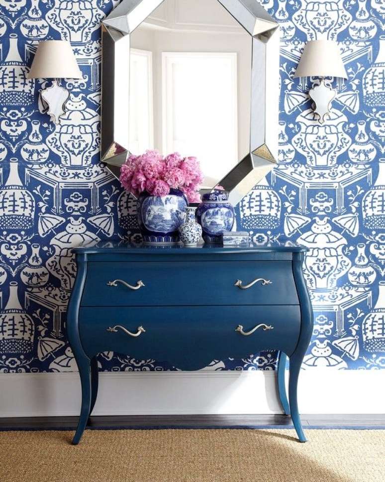66. Classic blue, a maior tendência de decoração em 2020 – Via: Pinterest