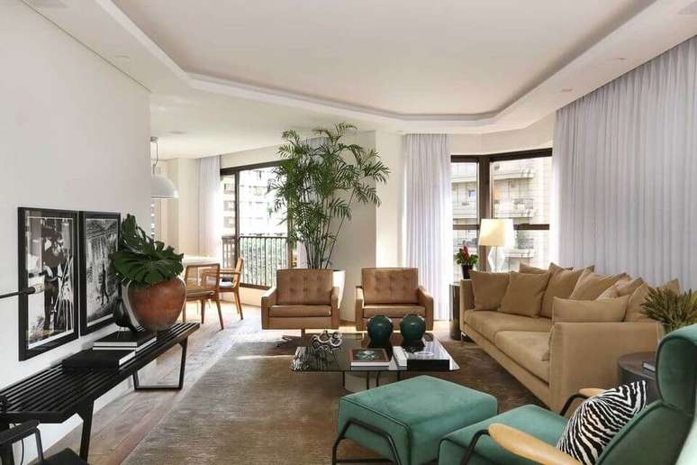 42. A sanca de isopor &eacute; perfeita em muitos sentidos. Projeto de Maur&iacute;cio Karam