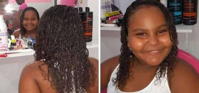 Anna Carolina de Souza Neves, de 8 anos, foi atingida por uma bala perdida dentro de casa, em Belford Roxo, Baixada Fluminense. 