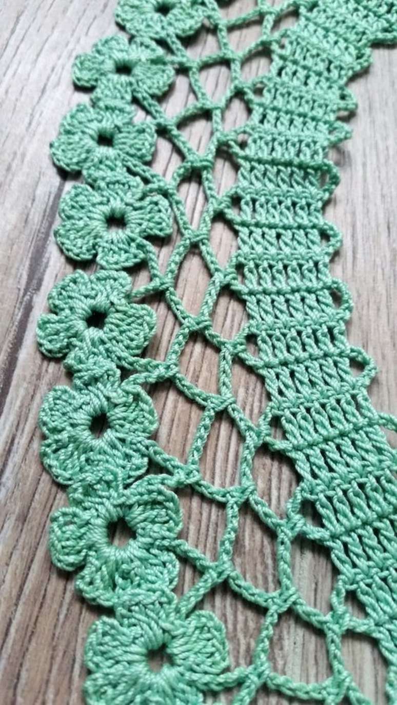 74. Bico de crochê redondo – Foto: Pinterest