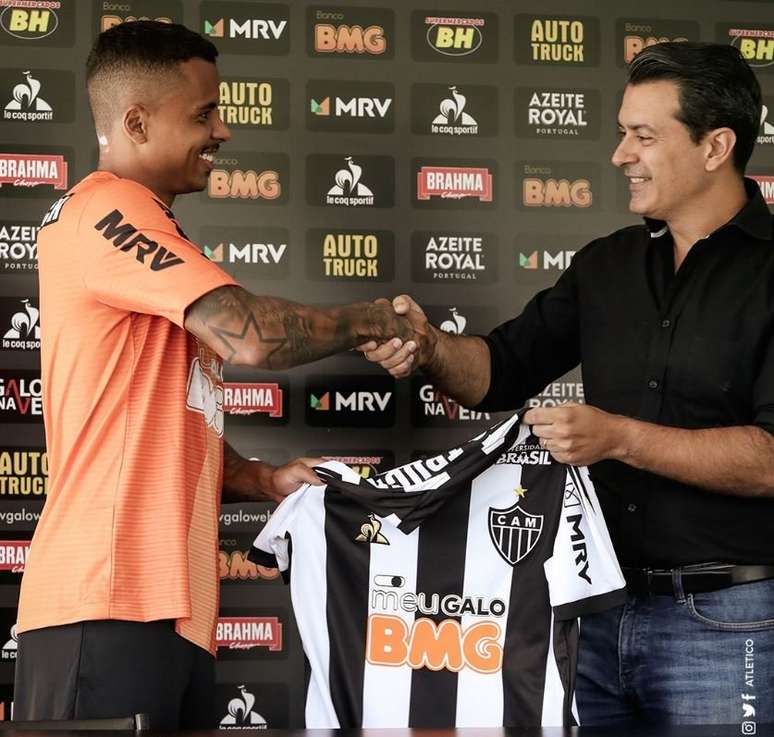 Allan foi anunciado pelo Galo na última quarta-feira (Foto: Divulgação/CAM)