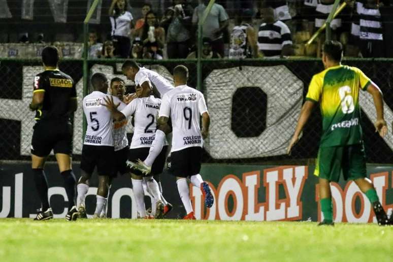 Timçaozinho despachou om Cuiabá em Franca (Foto:Reprodução)