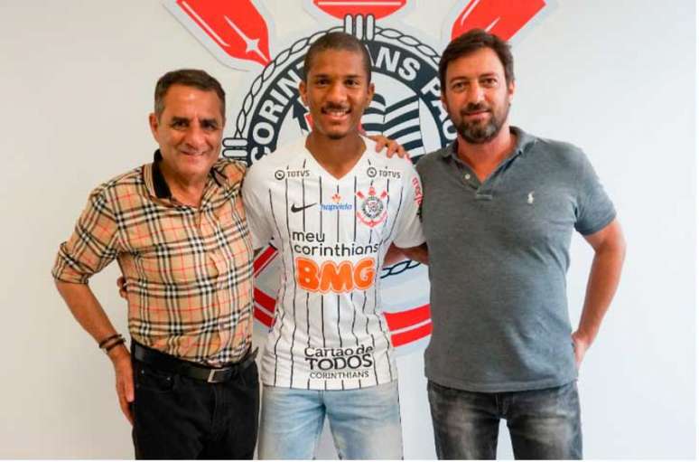 Davó foi anunciado pelo Corinthians até 2023 (Foto:Agencia Corinthians)